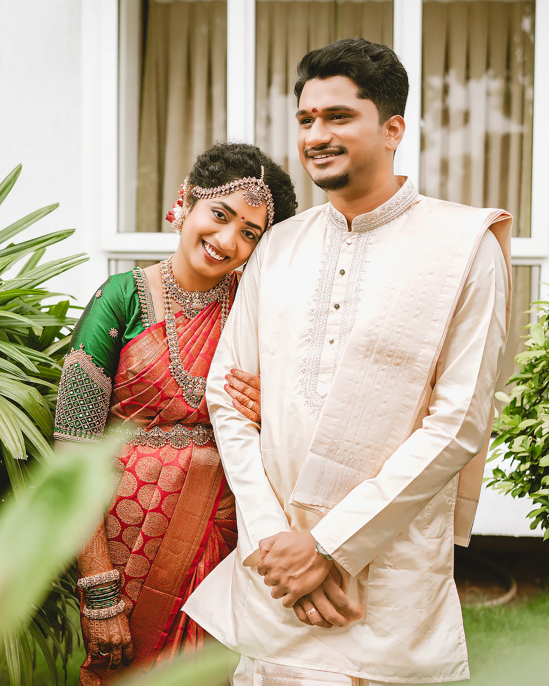 Haripriya & Karthik — Muhurtham photographed by Dhruva Captures