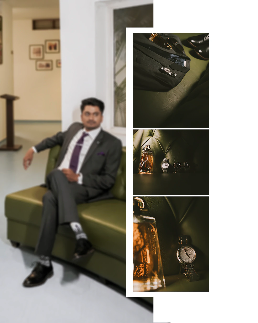 Haripriya & Karthik — wedding reception photographed by Dhruva Captures
